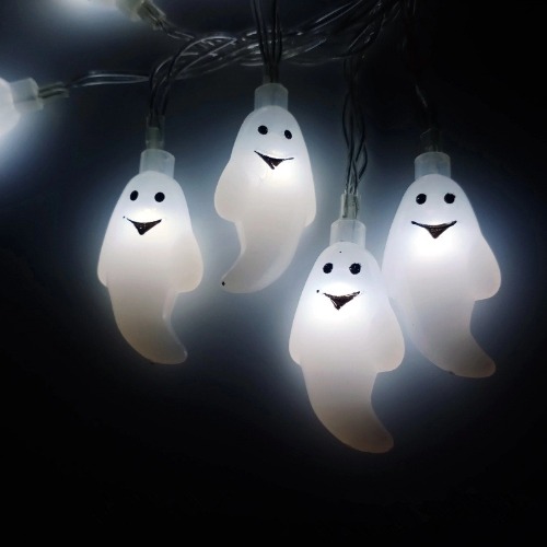 할로윈 유령 LED 조명 가랜드(10개)